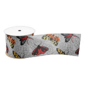 Moths on hydrangea satijnen lint (Spoel)