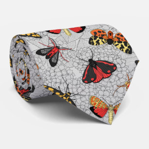 Moths on hydrangea stropdas