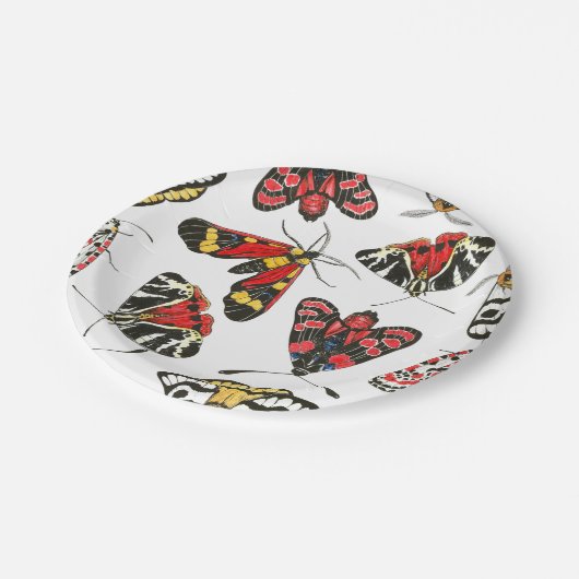 Moths Papieren Bordje (Gekanteld)