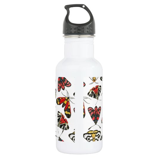 Moths Waterfles (Achterkant)