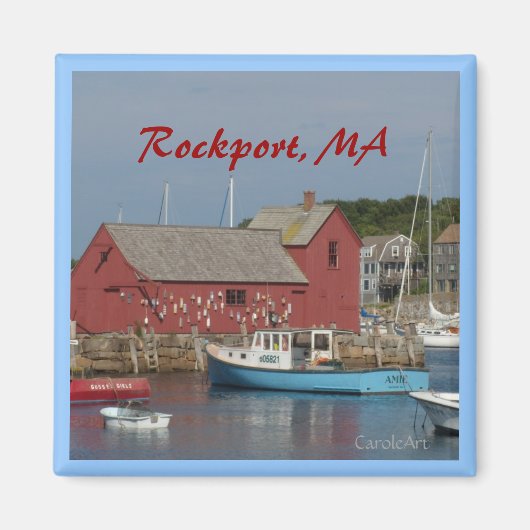 Motief #1 Rockport magneet (Voorkant)