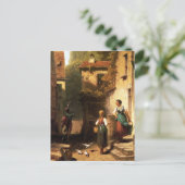 motief - De sergeant - Spitzweg Briefkaart (Staand voorkant)