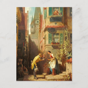  motief - Eeuwige verloofde - Spitzweg Briefkaart