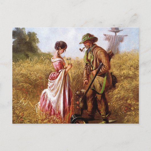 -motief gênant onderzoek briefkaart (Voorkant)