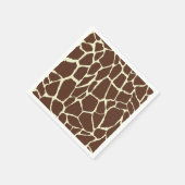 Motief Giraffe Servet (Hoek)