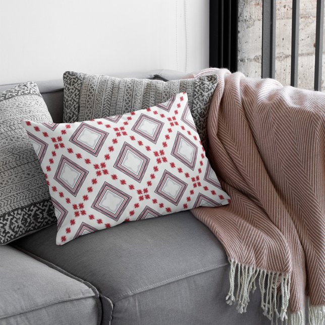 Motief Ikat Design Batik Textiel Naadloos Patroon Buitenkussen (Creator heeft geüpload)