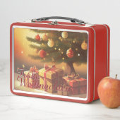 Motief, met cadeaus onder de kerstboom 37016 (In situ)