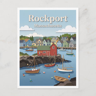 Motief nr. 1 Rockport Massachusetts Briefkaart