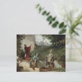 -motief oude vrienden briefkaart (Staand voorkant)