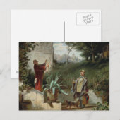 -motief oude vrienden briefkaart (Voorkant / Achterkant)