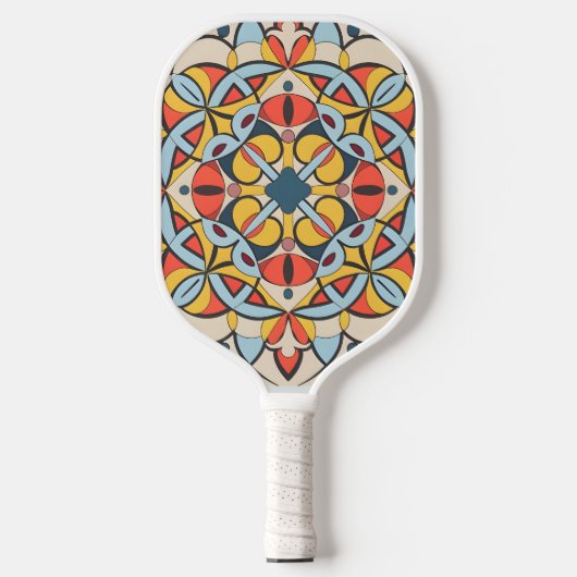 motief pickleball paddle (Voorkant)