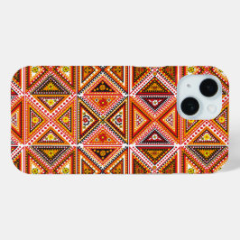 Motief Quilt Patroon iPhone Case
