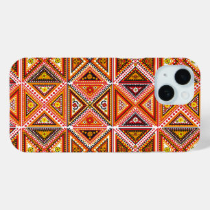 Motief Quilt Patroon iPhone Case