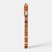 Motief Quilt Patroon iPhone Case iPhone 15 Case (Linkerkant)