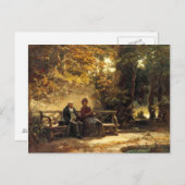  motief - rust - Spitzweg Briefkaart (Voorkant / Achterkant)