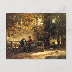  motief - rust - Spitzweg Briefkaart