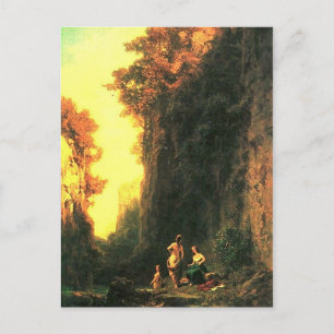  motief - Spitzweg - Badvrouwen Briefkaart