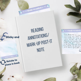 Motief/Symbool Acryl Lees Annotatie Notitie Post-it® Notes
