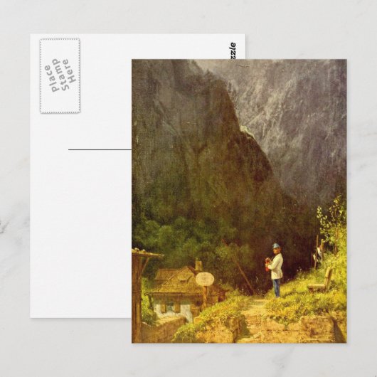  motief - Tiroler tolhuis Briefkaart (Voorkant / Achterkant)