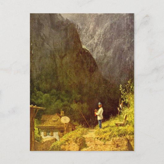 motief - Tiroler tolhuis Briefkaart (Voorkant)