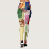 Motief uit Hammamet van Paul Klee, Abstracte kunst Leggings (Achterkant)