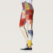 Motief uit Hammamet van Paul Klee, Abstracte kunst Leggings (Links)
