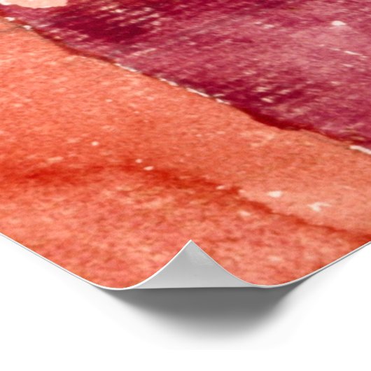 Motief uit Hammamet van Paul Klee, Abstracte kunst Poster (Hoek)