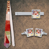 Motief uit Hammamet van Paul Klee, Abstracte kunst Stropdas