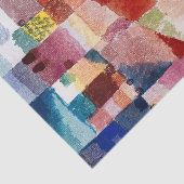 Motief uit Hammamet van Paul Klee, Abstracte kunst Tissuepapier (Detail)