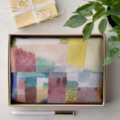 Motief uit Hammamet van Paul Klee, Abstracte kunst Tissuepapier (Geschenk)