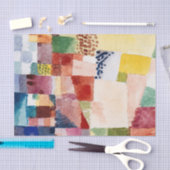 Motief uit Hammamet van Paul Klee, Abstracte kunst Tissuepapier (Craft)