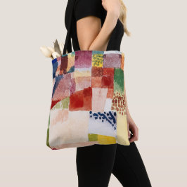 Motief uit Hammamet van Paul Klee, Abstracte kunst Tote Bag