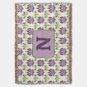 motief van de sierlelie deken (Voorkant Verticaal)