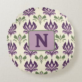 motief van de sierlelie rond kussen