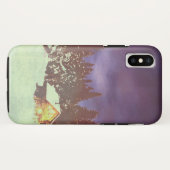 Motief voor Kerstmis winters wonderland Case-Mate iPhone Case (Achterkant (horizontaal))