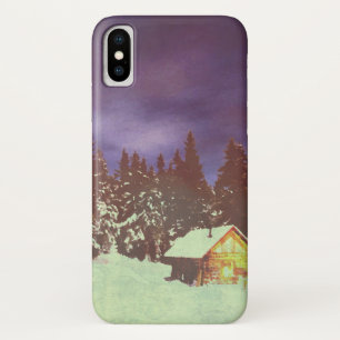 Motief voor Kerstmis winters wonderland Case-Mate iPhone Case