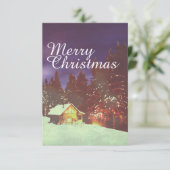 Motief voor kerstwinters wonderland (Staand voorkant)