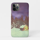 Motief voor kerstwinters wonderland Case-Mate iPhone case (Achterkant)