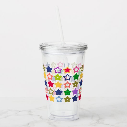 Motief voor kinderen acryl drinkbeker (Links)