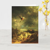 motief - Witches Ride - Spitzweg Kaart (Gele Bloem)