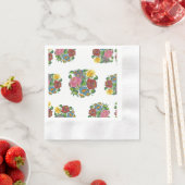 Moties Hongaarse Floral - kalocsai Servet (Insitu)