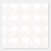 Motieve paraplu-vintage - koraal behang (Voorkant)