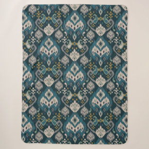 Motieven Afrikaanse boho paisley Bloemmotief Ikat- Sherpa Deken