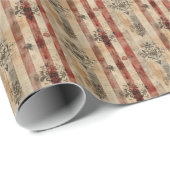 Motieven/Script/Strepen Cadeaupapier (Rol Hoek)