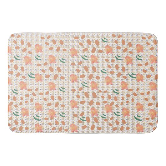 Motif Caramel Beads Bath Mat (Voorkant)