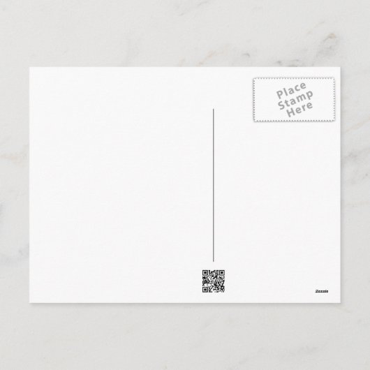 Motif de Noël of avec fond bleu Feestdagenkaart (Achterkant)