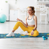 Motif Diamond Yogamat