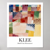 Motif from Hammamet by Paul Klee Poster (Voorkant)