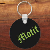 Motif - Gepersonaliseerd Sleutelhanger (Voorkant)
