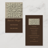 Motif-kaarten Visitekaartje (Voorkant / Achterkant)